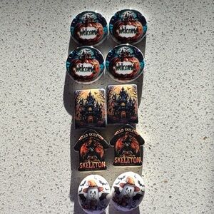 lot of 10 Halloween Themed beads